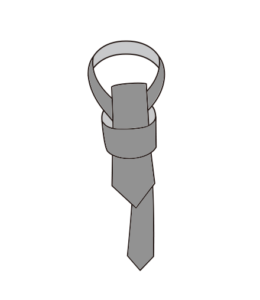 ネクタイの結び方・セミウィンザーノット5